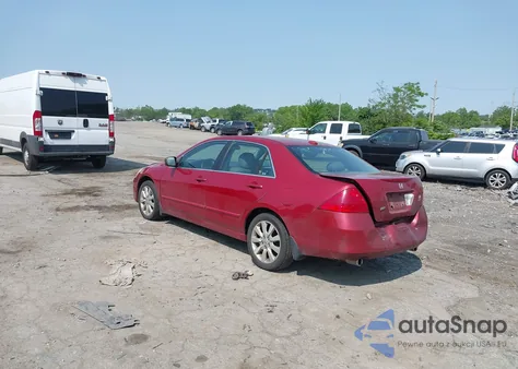 2007 Honda Accord 3.0 Ex z USA, uszkodzony, nr VIN 1HGCM66577A080779